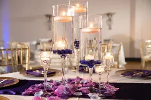 Trio Stemmed Cylinders
