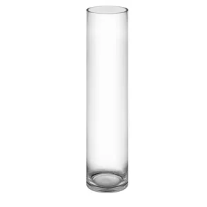 Clear Glass Cylinder Vase