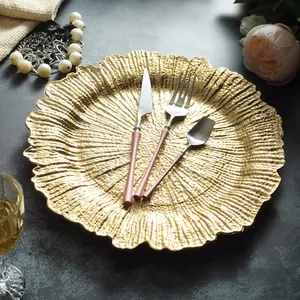 Gold Reef Charger Plate 