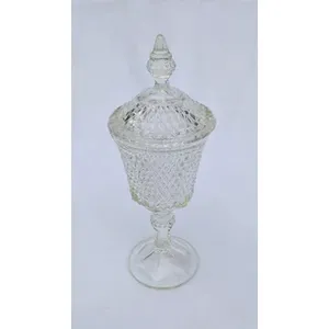 SW1 ornate glass apothecary jar