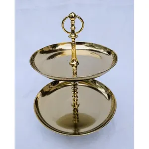 SW5 2 tier gold metal stand