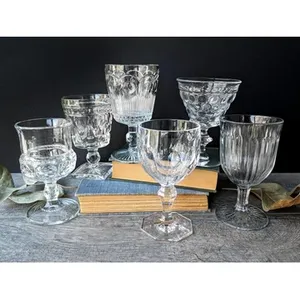 TS5 assorted crystal goblet
