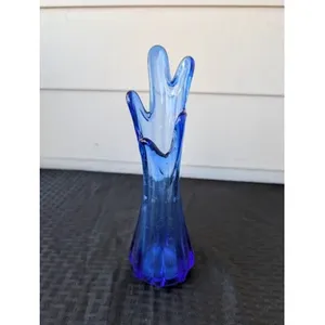 V12 Viking style blue vase