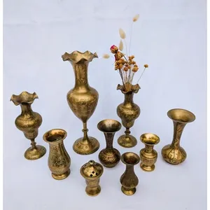 BC11 assorted brass vase