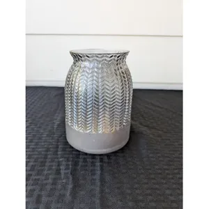 V16 Blue grey vase