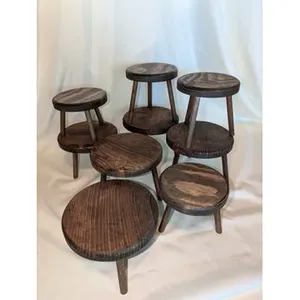 SW10 round wood stand 5