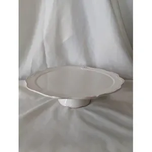 SW15 Vintage cream cake plate 13