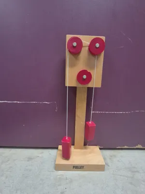 Physics-Pulley; Newtonian Physics Set