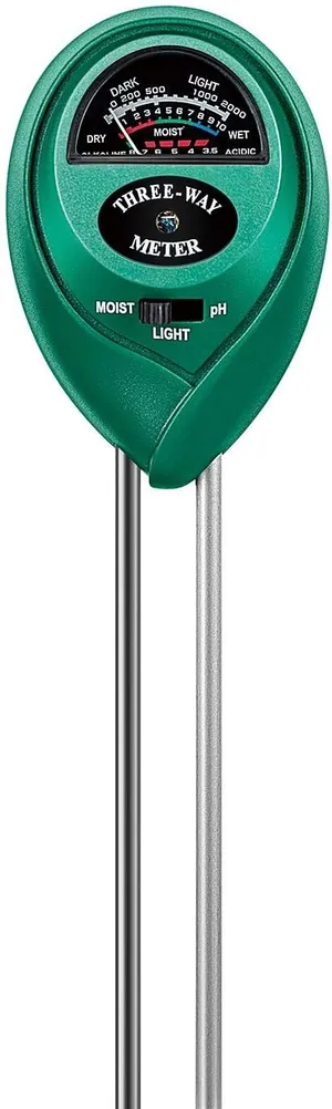 Equipment/Lab-Soil Tester (moisture, pH, and light meter)