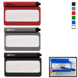 Equipment/lab-Magnifying Glasses, Optislim (flat/rectangular)