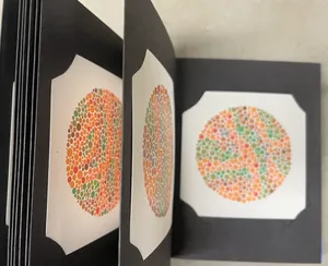 Physiology-Ishihara's tests for Color Deficiency (Color Blind Test Book) 
