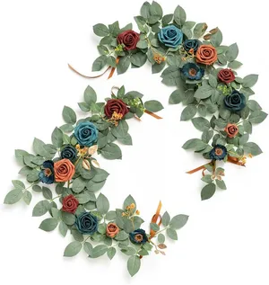 Ling's Moment Terracotta & Teal 2ft Garland