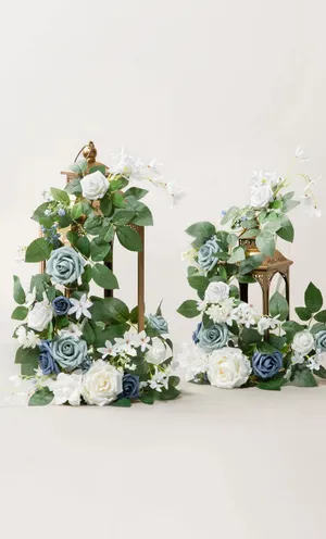 Ling's Moment Dusty Blue 2ft Garland