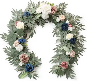 Ling's Moment 6ft Dusty Rose and Navy 6ft Garland