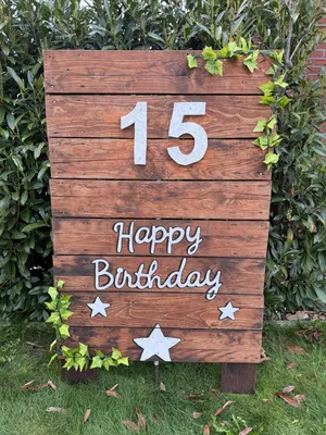 Happy Birthday 2 ( 160 x 100 )  Beleuchtet