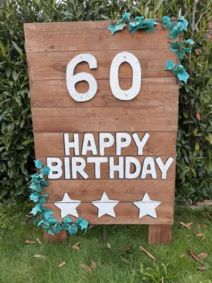 Happy Birthday 1 ( 160 x 100 ) Beleuchtet 