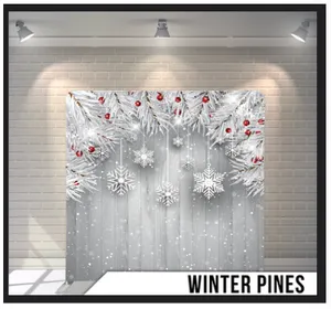 Winter Pines Stretch Fabric (8x8')