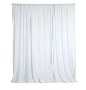 White Stretch Fabric (8x8')