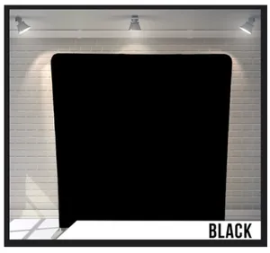 Black Stretch Fabric (8x8')