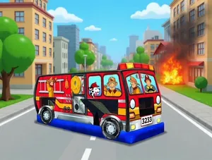 Fire Truck 3 in 1 Combo