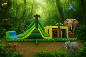 40ft Jungle Obstacle Course (New & Now Available)