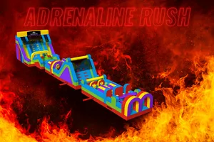 The 90ft Adrenaline Rush Obstacle Course (New & Now Available)