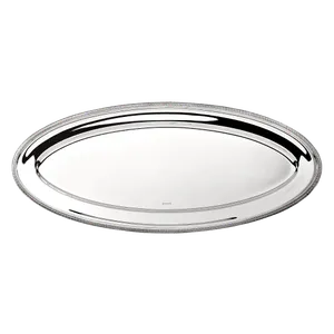 Silver serving platter