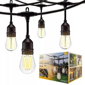 20x20 Marquee Tent Bistro Lighting  