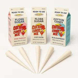 Extra Cotton Candy Machine Supplies (50 servings) 