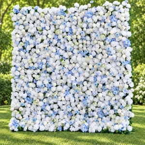 Blue Hydrangea 5D Floral Wall