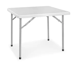 4′ Square Plastic Folding Table