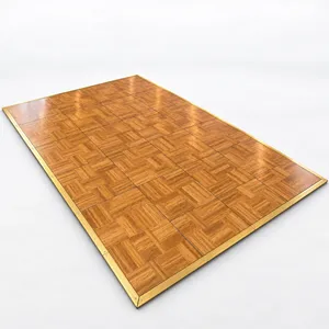 12′ × 15′ SICO Oak Parquet Dance Floor