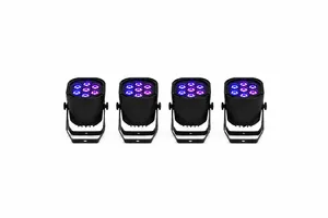 Premium Tent Uplighting Package (Set of 4) 