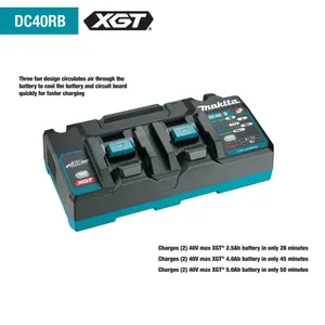 Charger - Makita 40V XGT Rapid Dual
