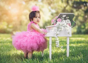 Barbie cascade Dress
