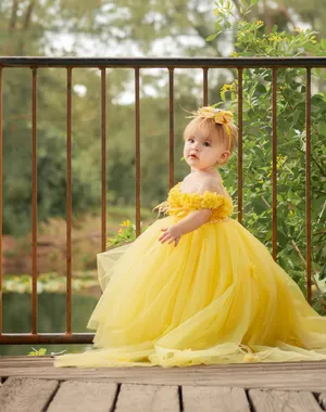 Camila Gown Yellow