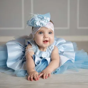 Baby Blue Royal Dress