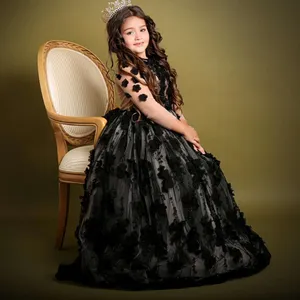 Royal Black Dress