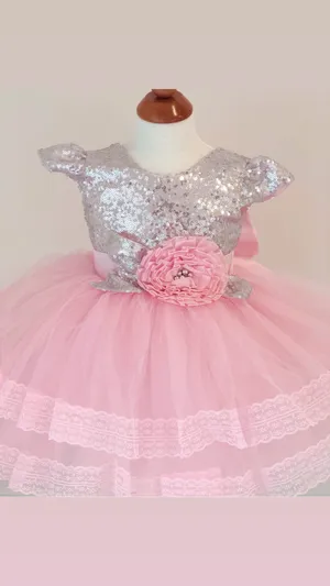 Pink Sparkle Dress