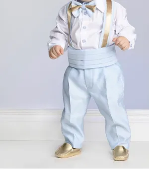 Charlie baby blue pant suspender 