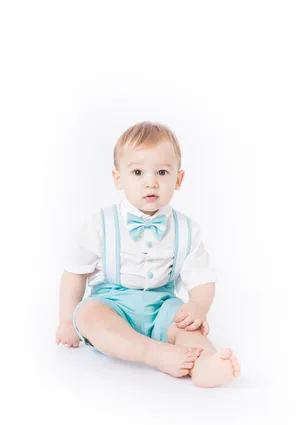 Sky Blue Suspender