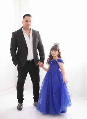 Royal blue Princesa