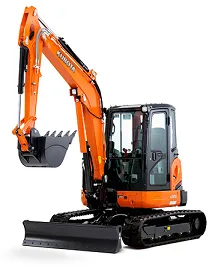 2016 KUBOTA U55-4R3 Mini M384 Excavator 