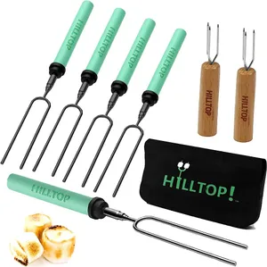 Pack of 5 Telescoping Roasting Sticks