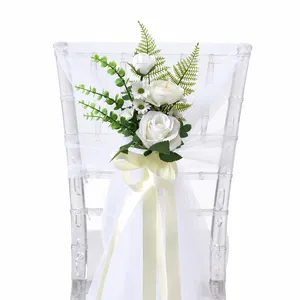 Crystal White Chair Floral