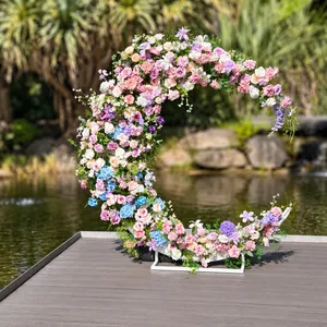 Pastel Moon Floral Arch