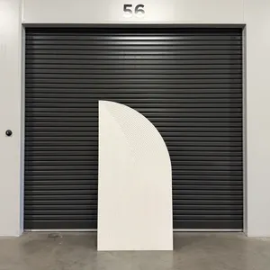 White Ripple Sail Backdrop - 2M High