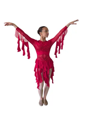 Rule the world - Fire spiral dress 8597
