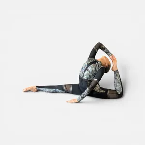 Bohemium Metallic triangular unitard 11435