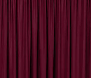 Burgundy Spandex Stretch Drape Curtains
